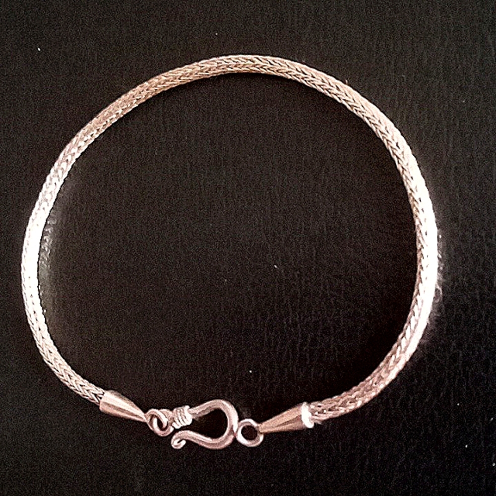 BALI LEGACY STERLING SILVER FOXTAIL BRACELET